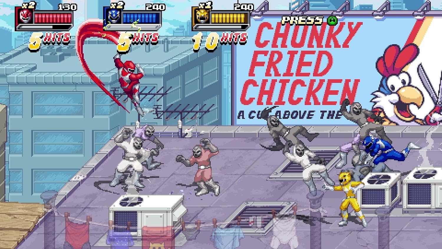 Detalle de Atari Mighty Morphin Power Rangers: Ritas Rewind – PS5