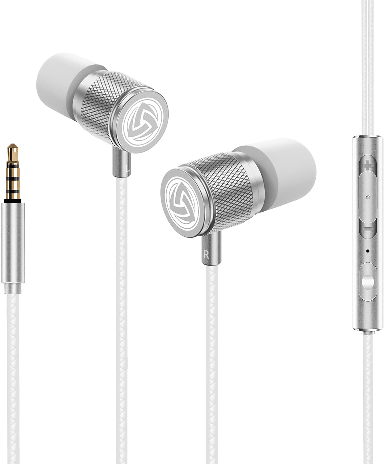 Thumbnail 6 de Ludos ULTRA Wired Earbuds: In-Ear Headphones with Microphone, Memory Foam Tips & 5-Year Warranty