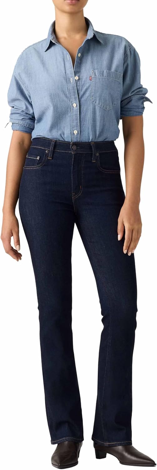 Detalle 1 de Levi's 725 High Rise Bootcut – damskie jeansy z wysokim stanem i elastycznego denimu