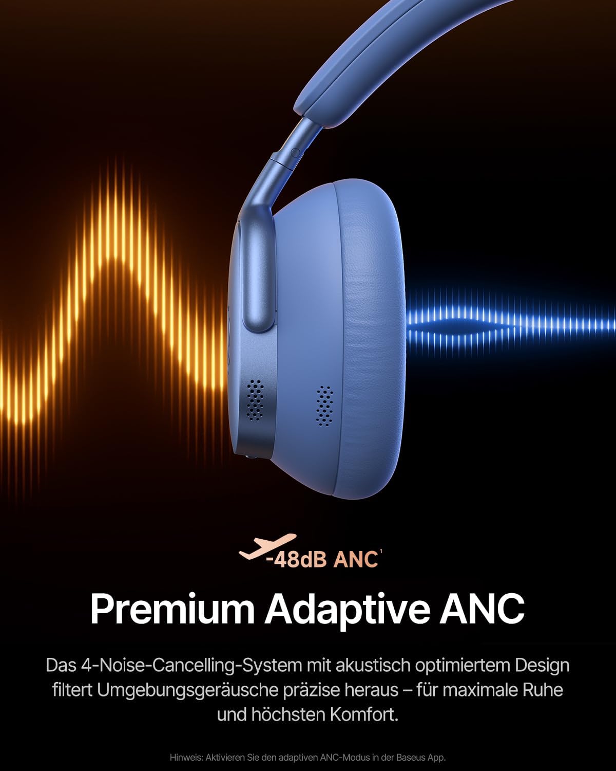 Detalle 2 de Baseus Inspire XH1 Noise Cancelling 100 Std.