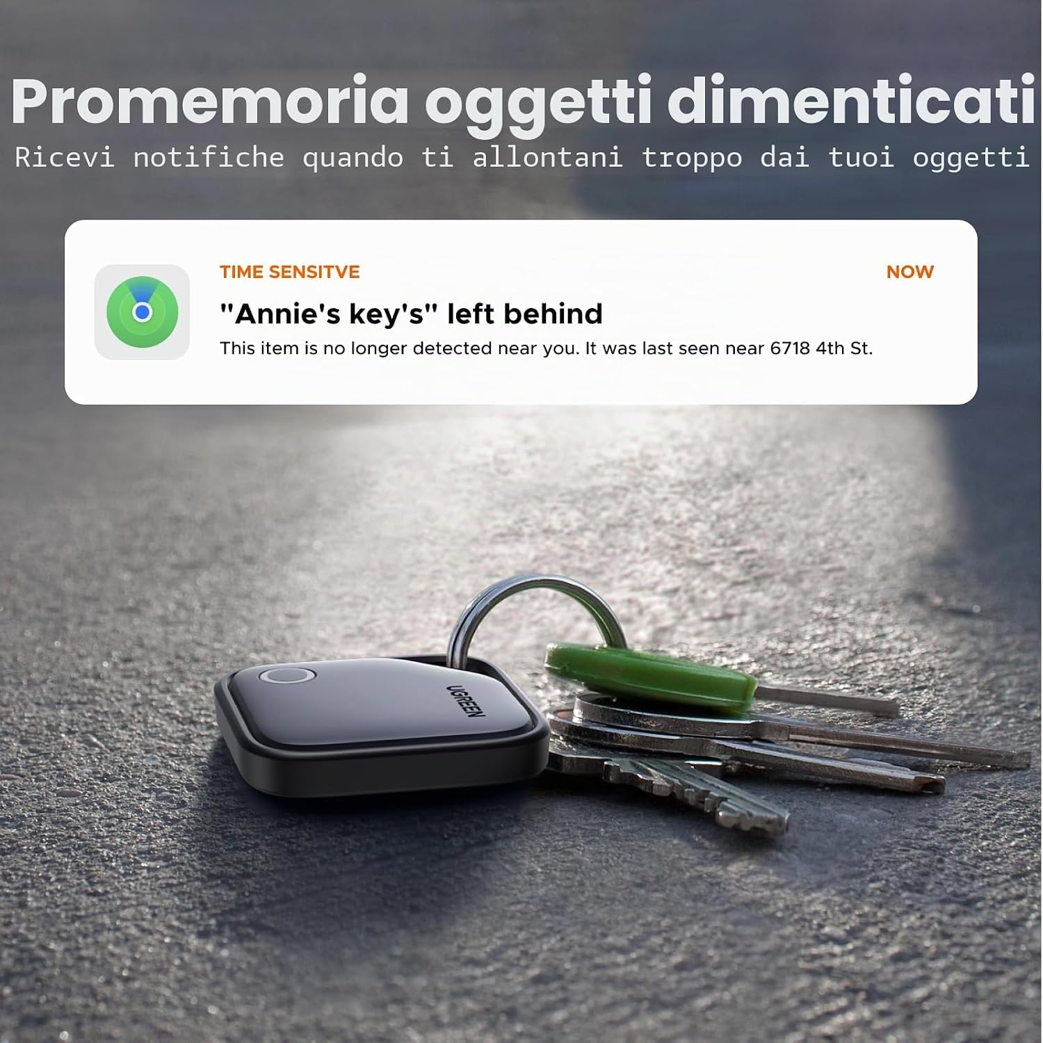 Thumbnail 4 de UGREEN FineTrack Smart Finder tracker 24 mesi