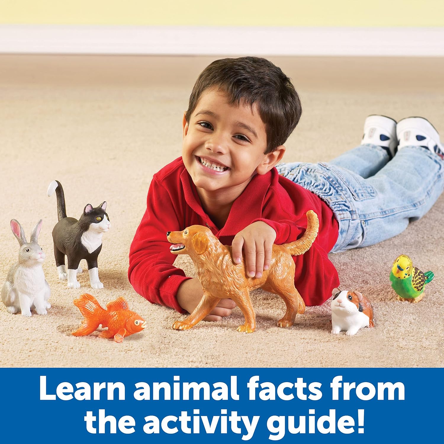 Thumbnail 3 de Learning Resources Jumbo-huisdierfiguren, 6-delige set