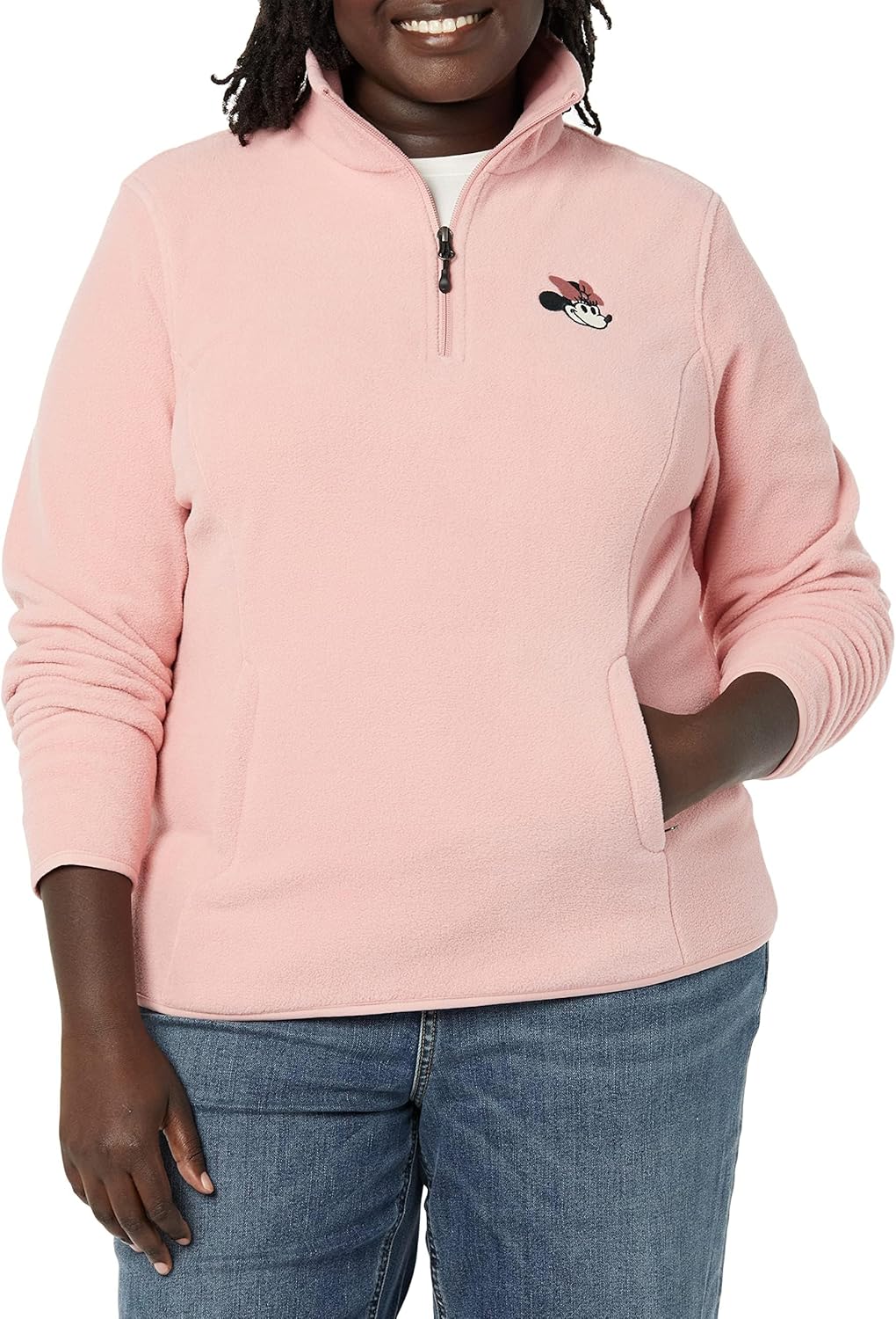 Thumbnail 4 de Amazon Essentials Disney | Marvel | Star Wars Women’s Polar Fleece Quarter-Zip Mock Jacket