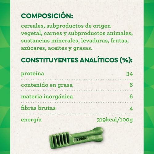 Detalle 2 de Greenies Snack Dental 100% Natural Toy 6x340 g