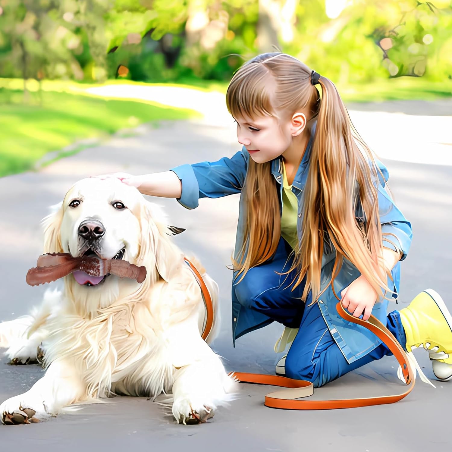 Thumbnail 5 de Mapneng Indestructible Nylon Chew Toy for Large Dogs