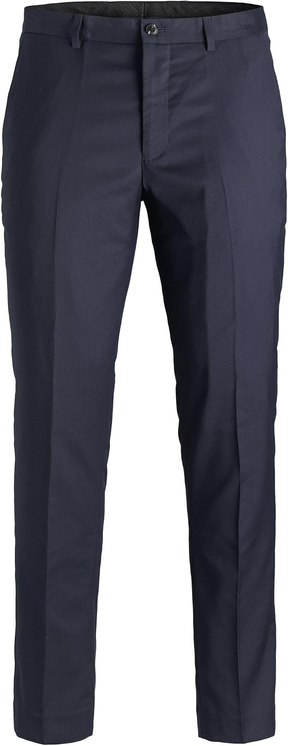Detalle de JACK & JONES Junior Dress Trousers JPRSOLAR Tailored Trousers Junior – pantaloni eleganti per ragazzi