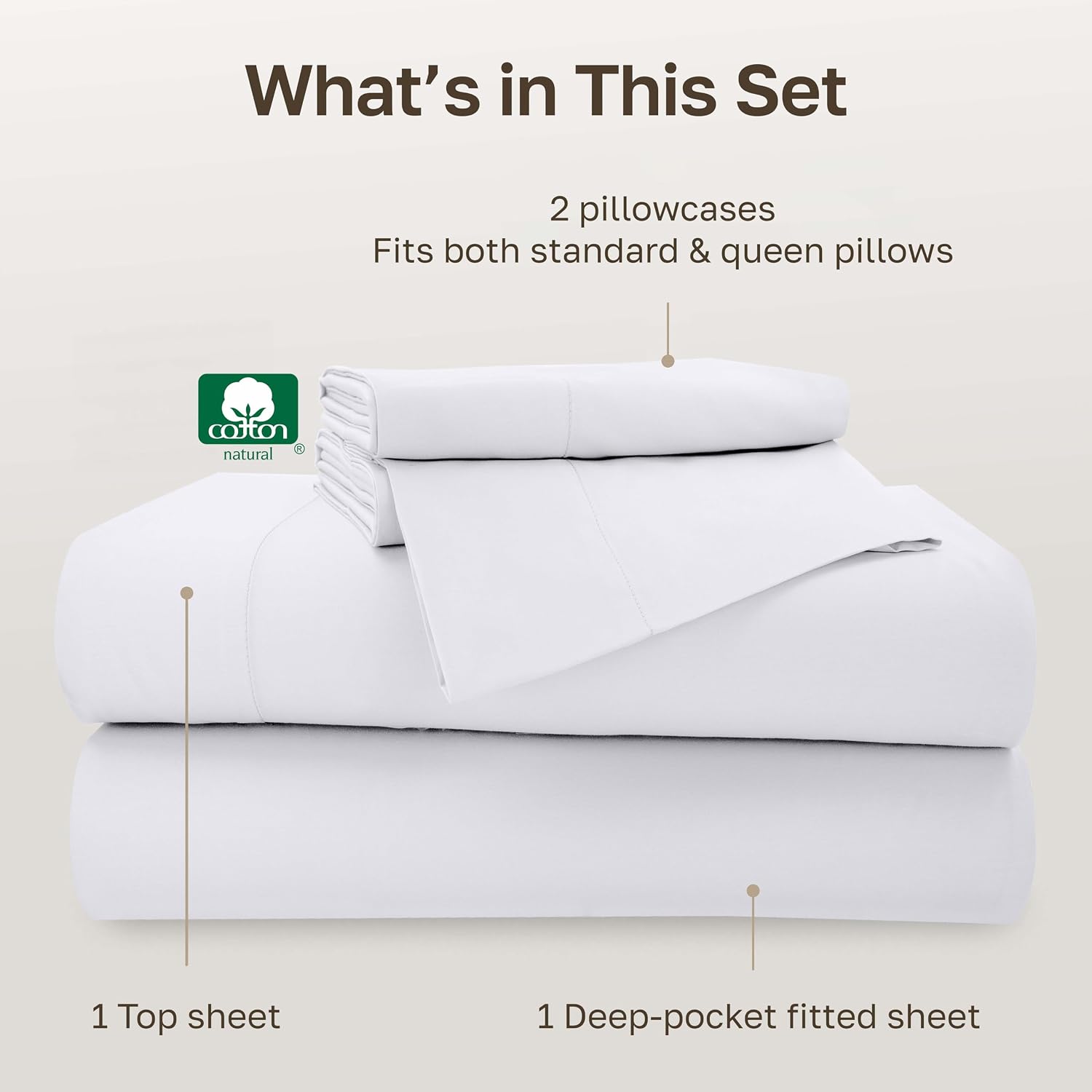 Detalle 2 de California Design Den Queen Sheet Set 500