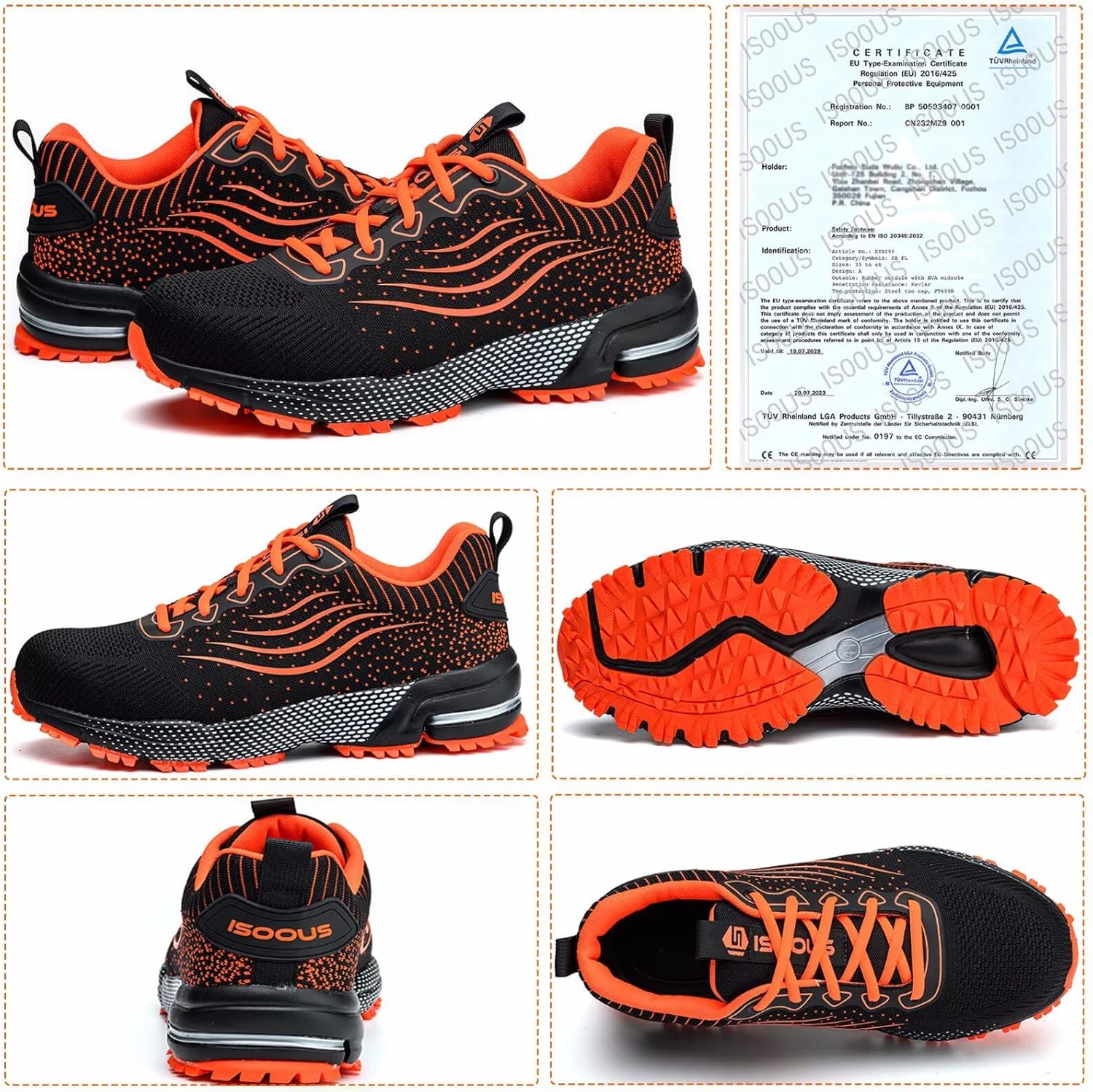 Thumbnail 3 de Scarpe Antinfortunistiche con Punta in Acciaio 👟