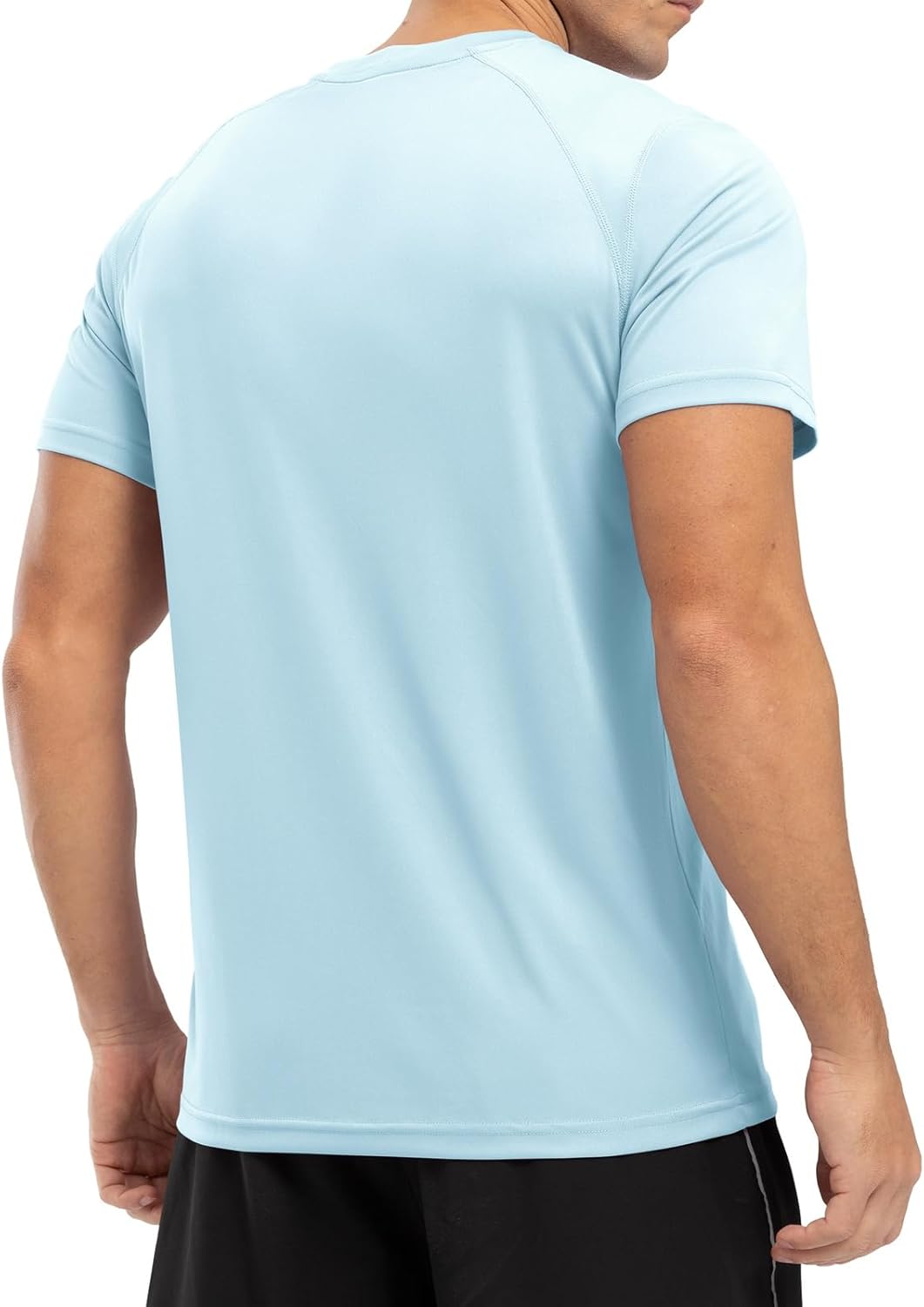 Detalle de Rdruko Funktionsshirt Herren – UV-Schutz, atmungsaktiv und vielseitig