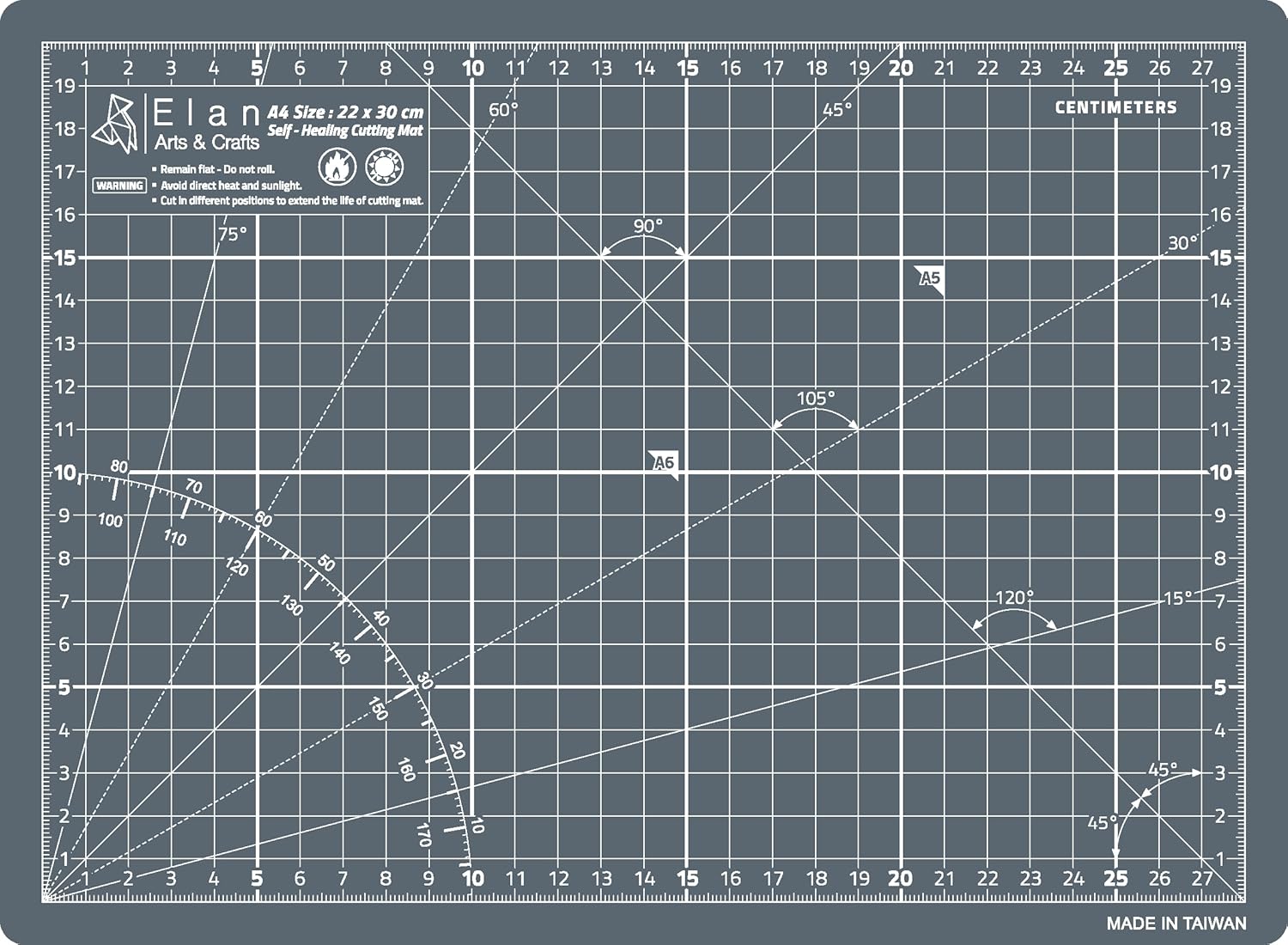 Thumbnail 1 de Elan Tapis de Découpe A4 22x30 cm 📐