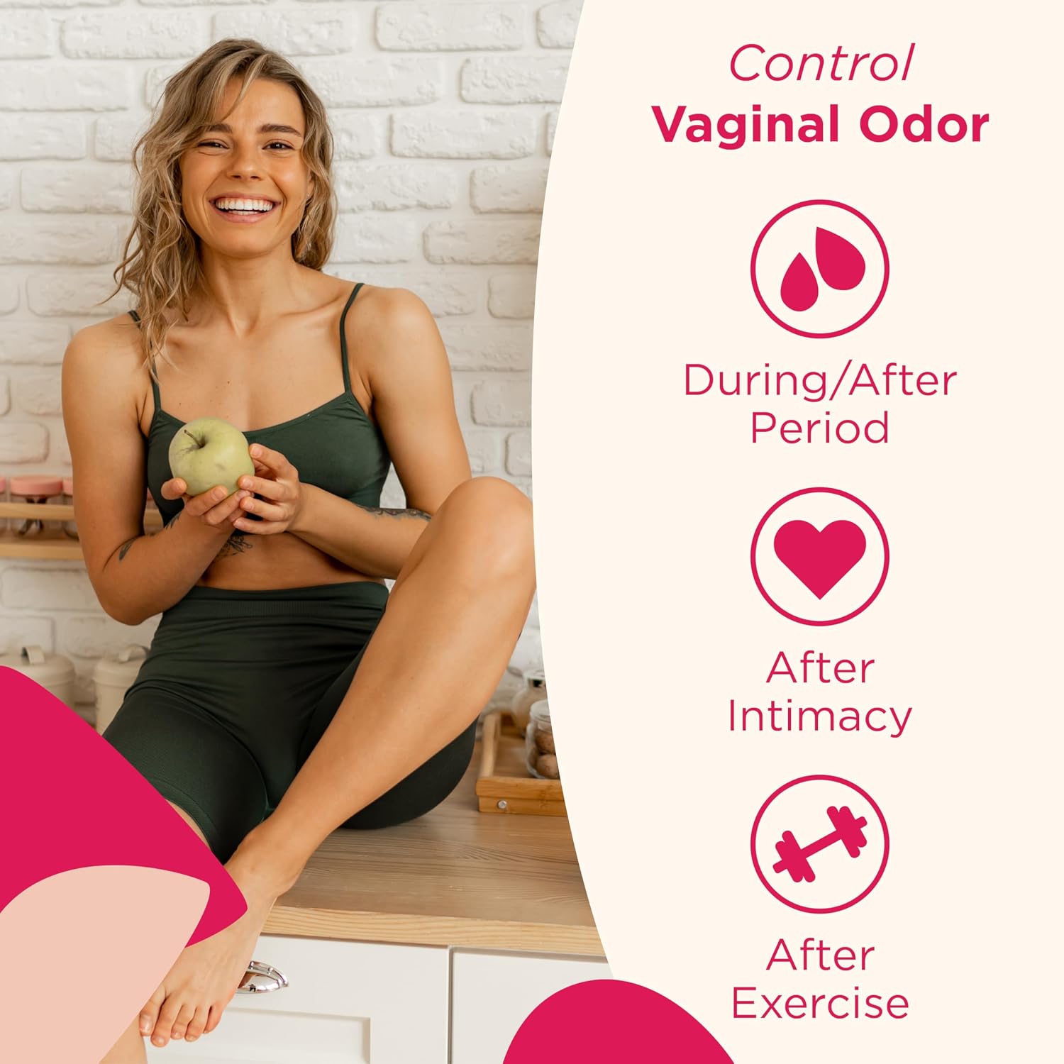 Detalle 2 de BoriCap 600mg Boric Acid Suppositories for Vaginal Odor, 30-Day Supply