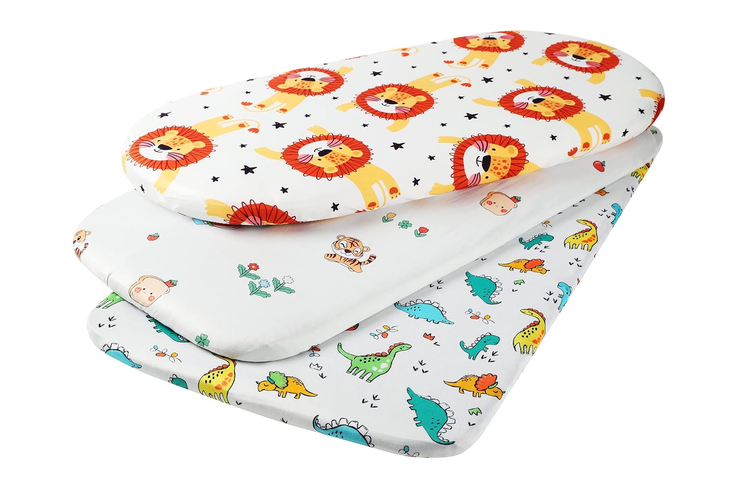 Detalle de Onacosht Bassinet Sheets 32 x 16 Inches