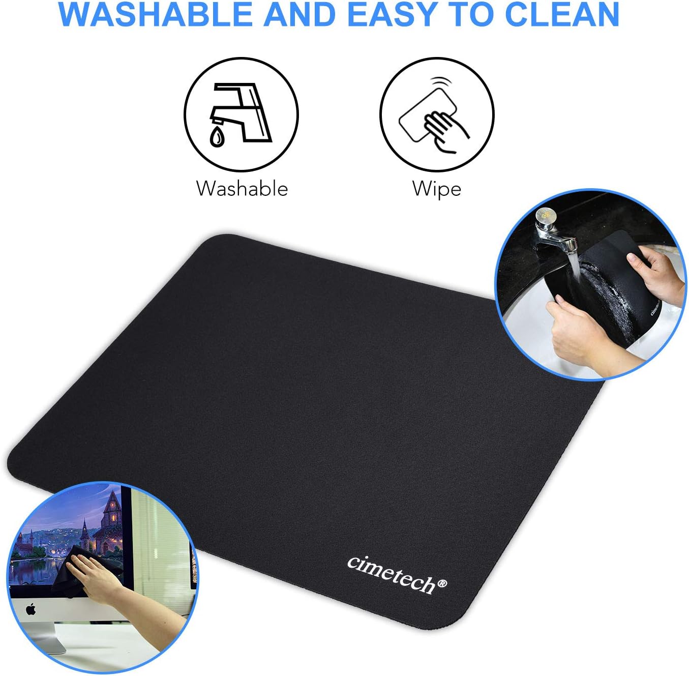 Thumbnail 1 de cimetech Tapis de souris 23 x 18 cm 🖱️