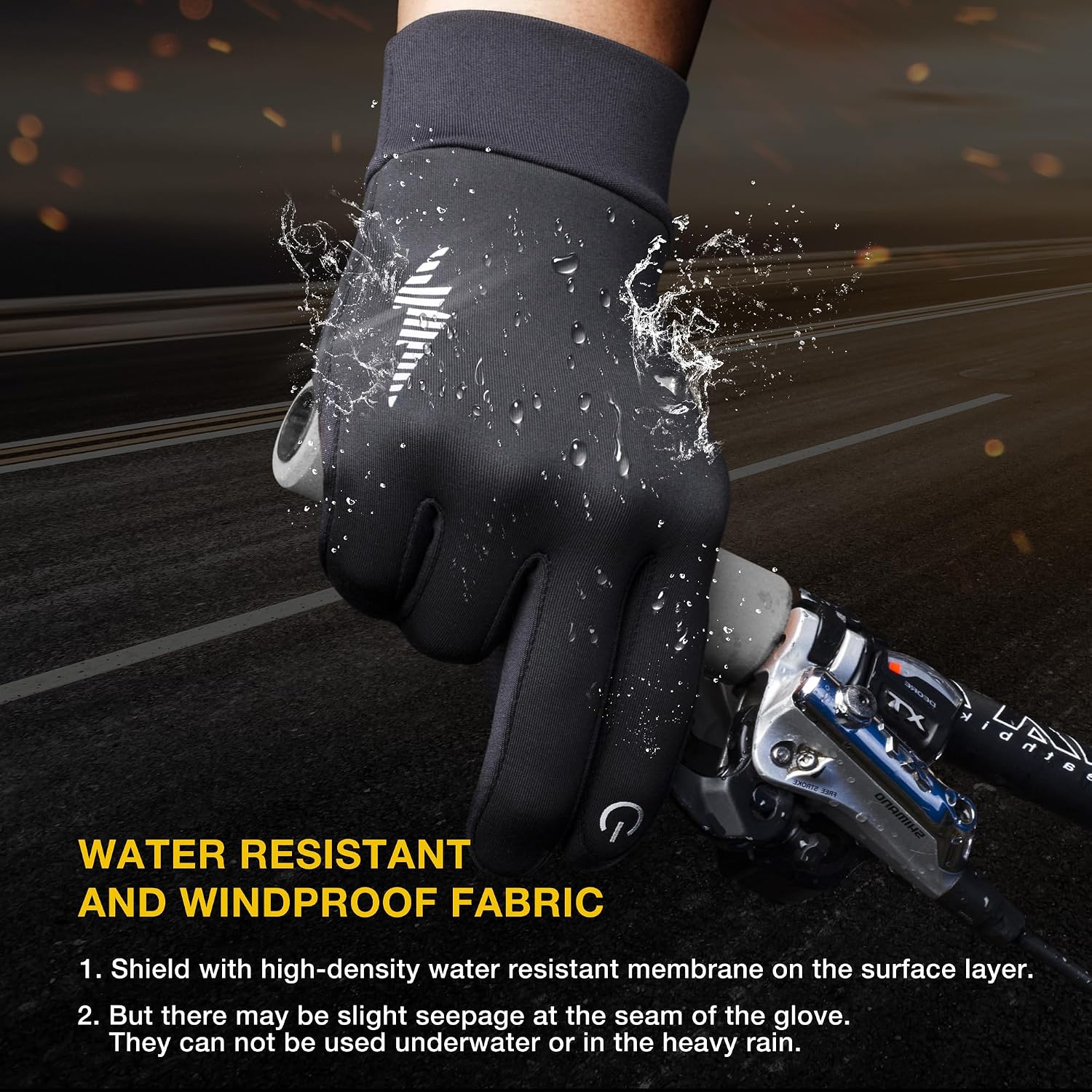 Thumbnail 3 de SIMARI Winter Gloves Polyester Blend