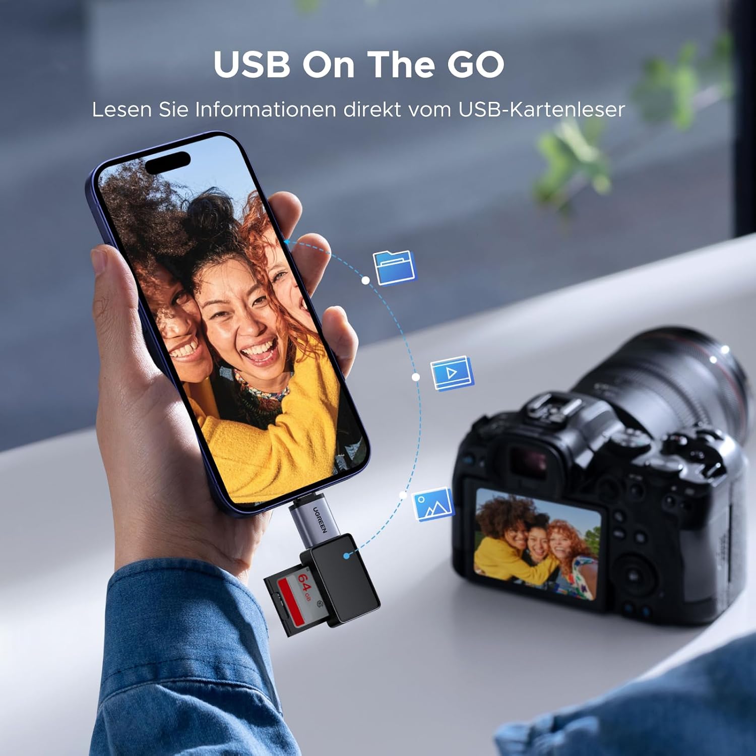 Thumbnail 6 de UGREEN USB C auf USB OTG Adapter 4er Pack