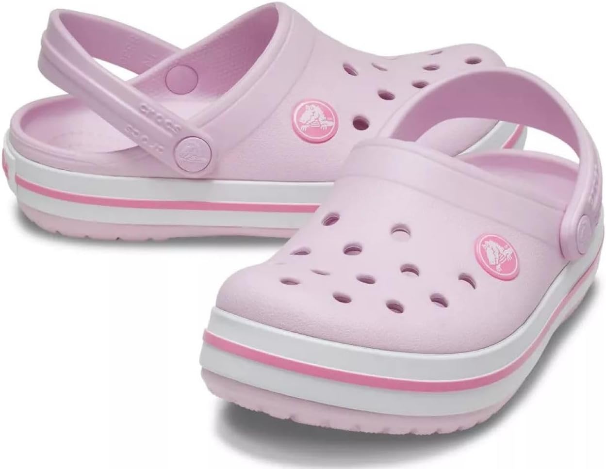 Thumbnail 1 de Crocs Unisex Kinder Crocband Clog K – leichter Alltagsschuh mit markantem Rennstreifen