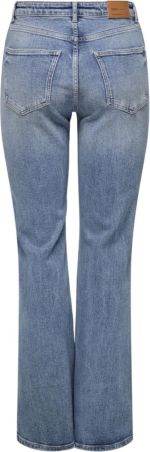 Thumbnail 6 de ONLY Onljuicy HW Flared DNM Dot023 NOOS jeans flare da donna