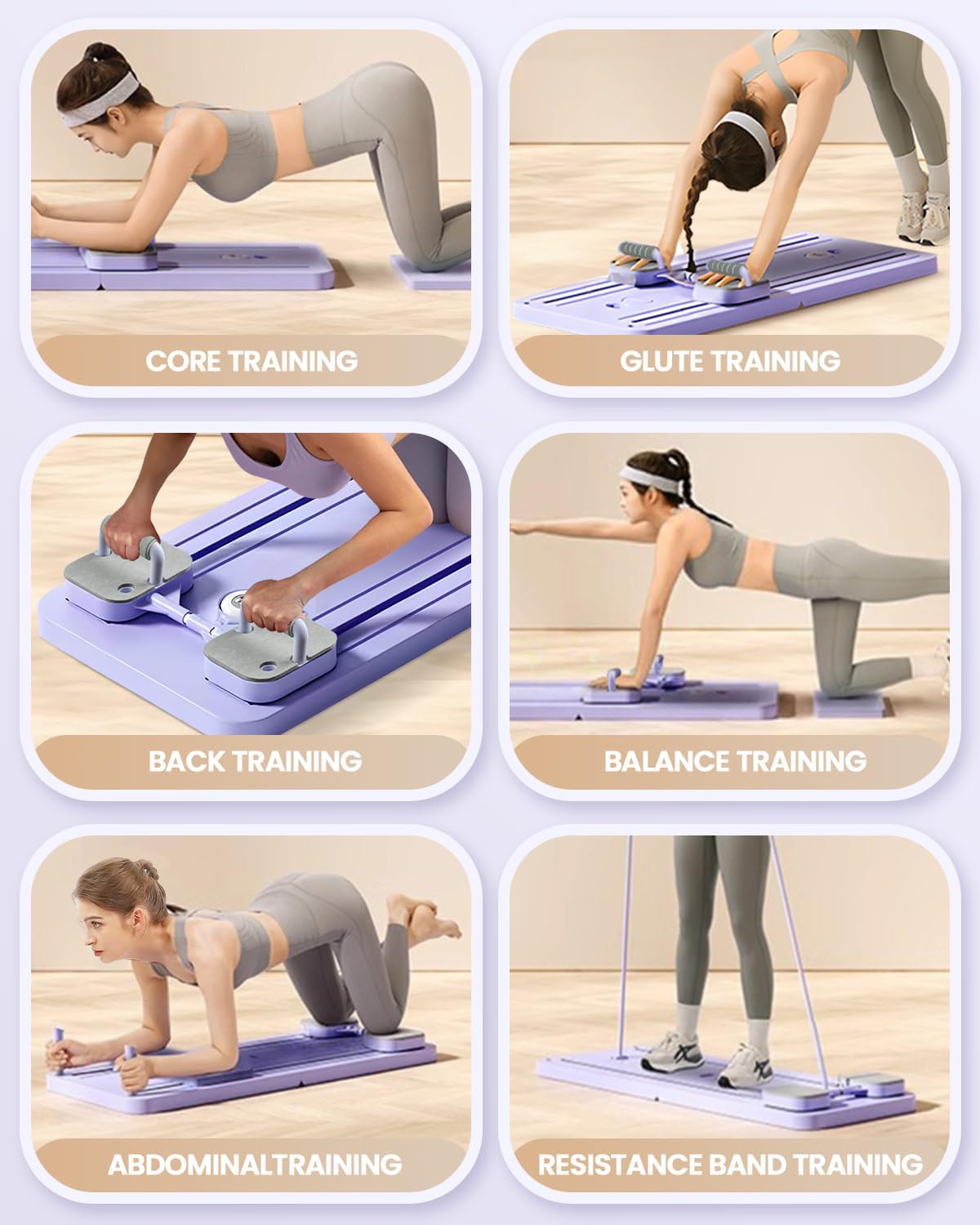 Thumbnail 6 de Rantizon Ab Roller Board – Full-Body Pilates Board for Core Strength