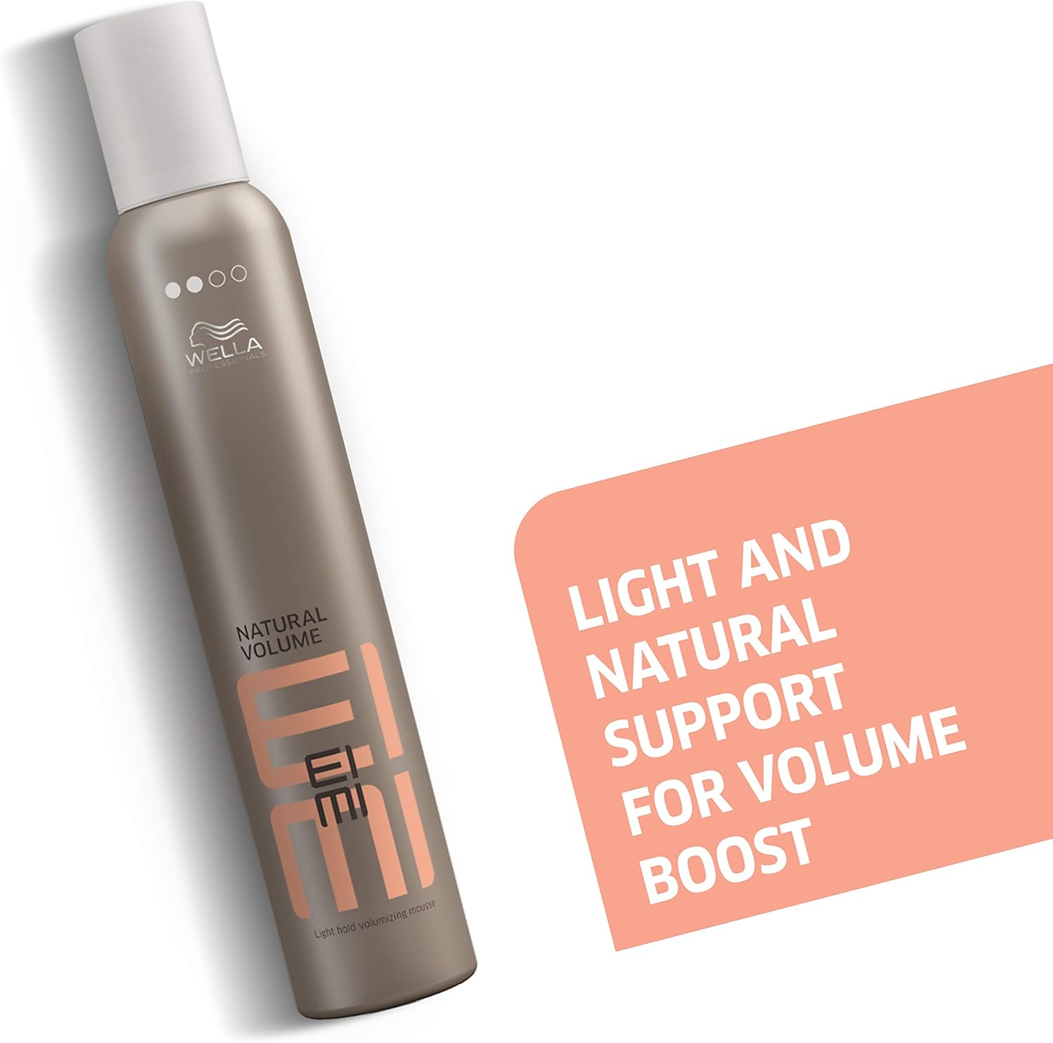 Thumbnail 2 de Wella Professionals EIMI Natural Volume Hair Mousse (Heat Protection) – Level 2 Hold