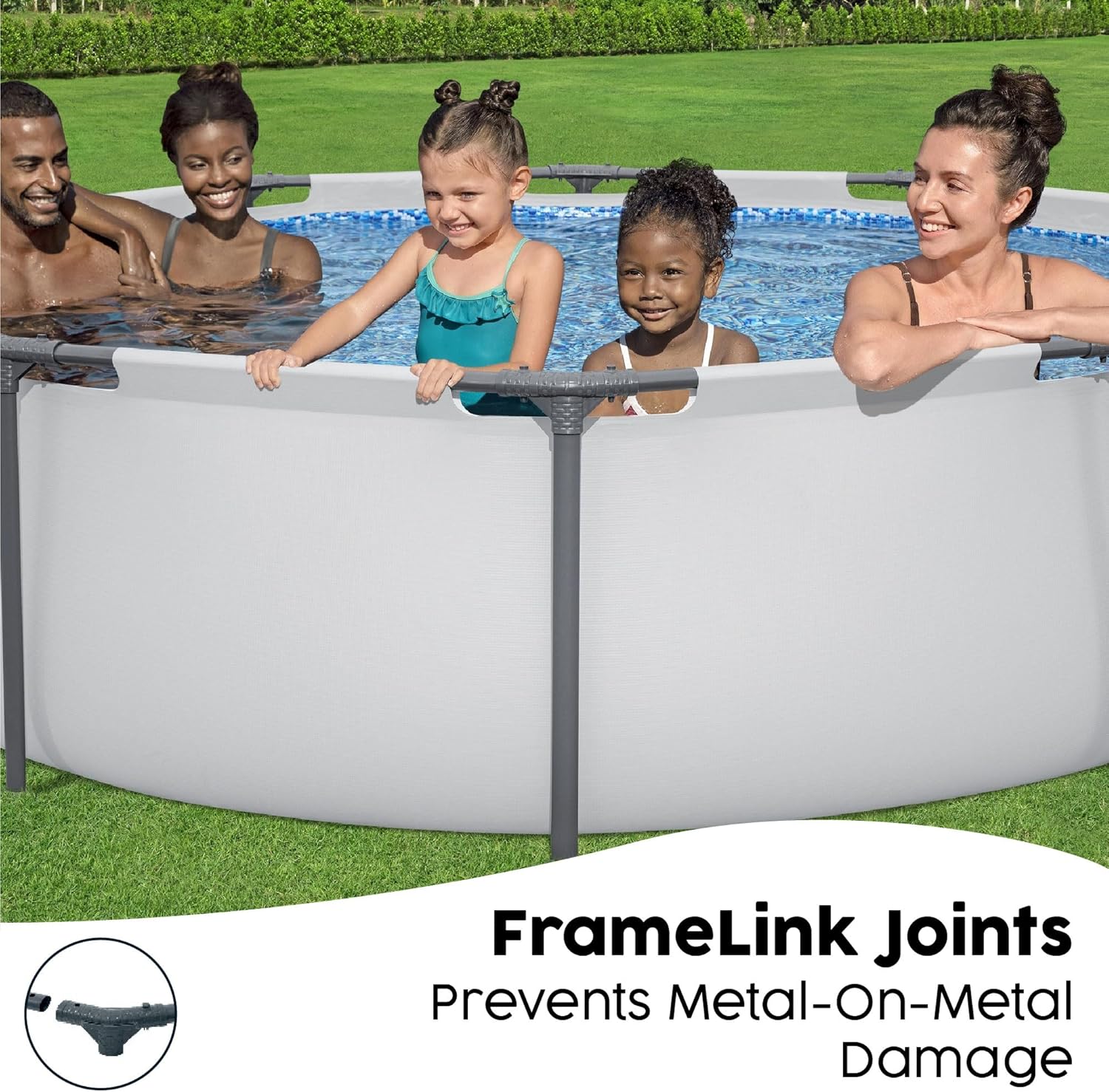Thumbnail 5 de Bestway Piscine Steel Pro Max 56406 Gris 305 x 76 cm
