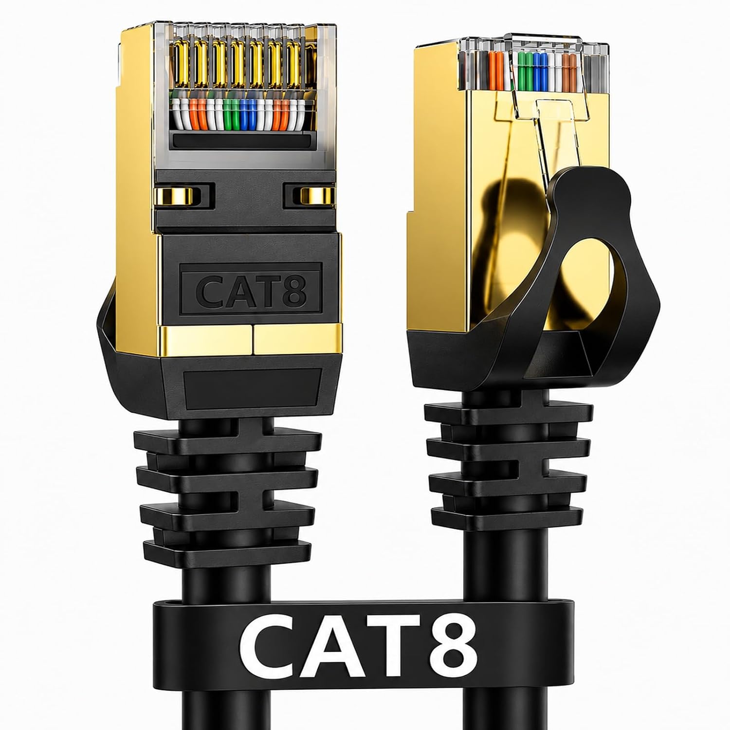 Detalle de Cat 8 Ethernet Cable 100ft SFTP Shielded