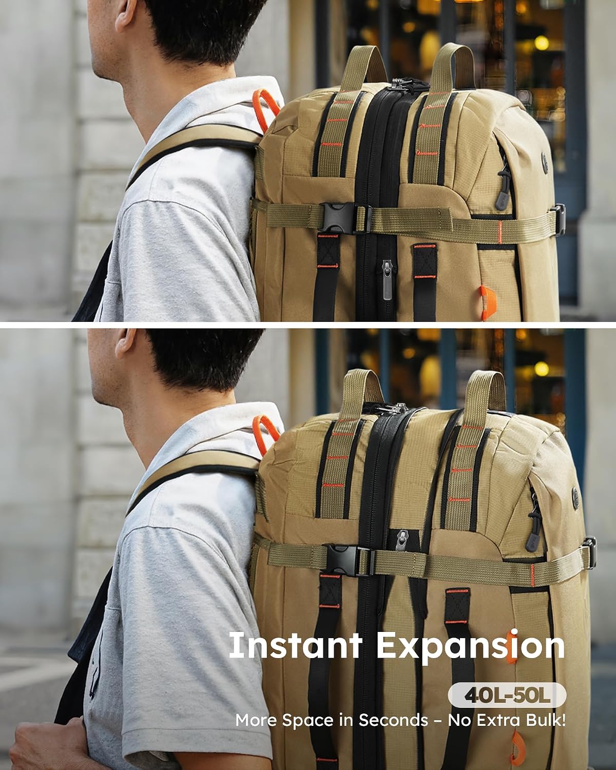Thumbnail 4 de Tolaccea Mochila de Viaje 40–50L para portátil 15,6