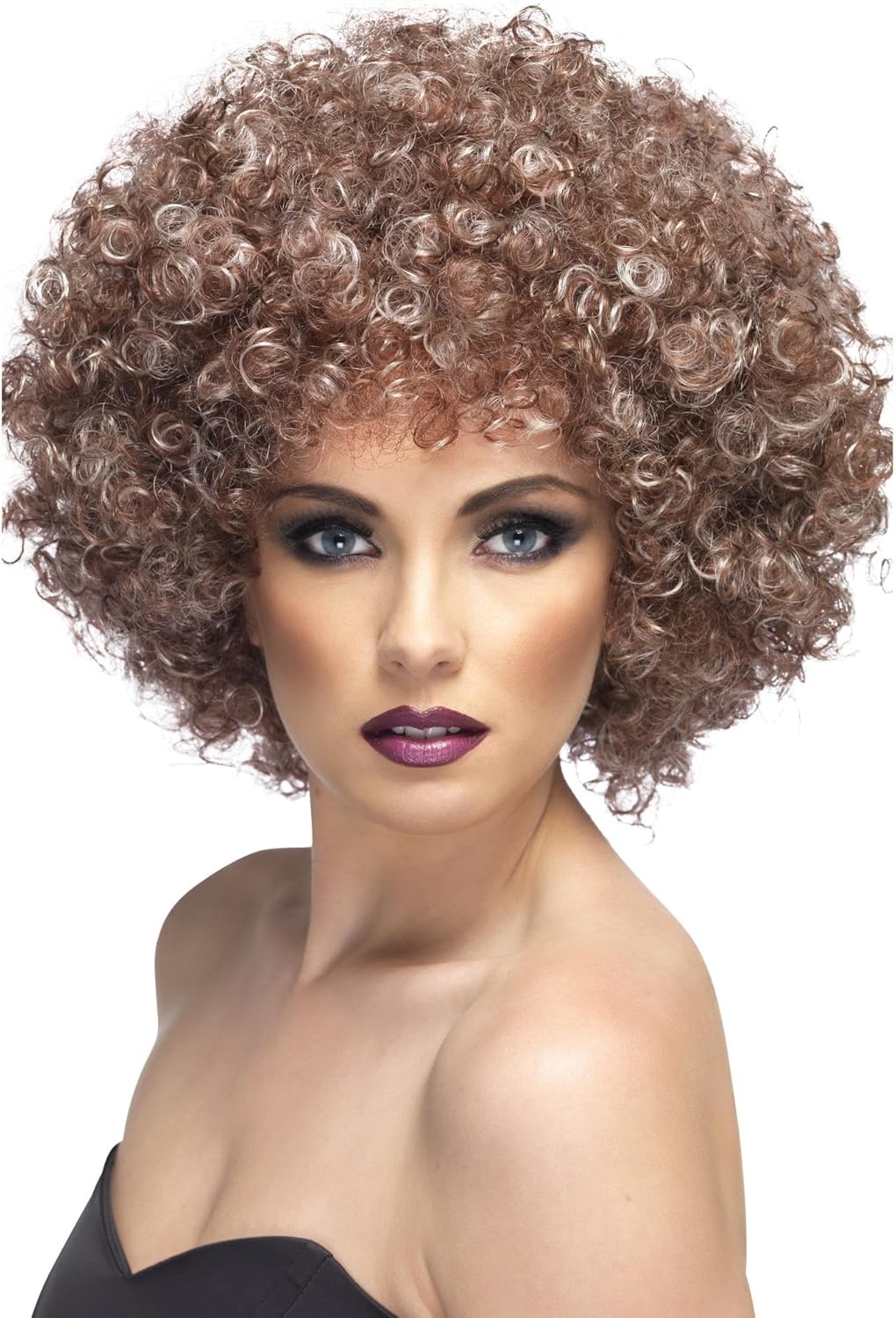Parrucca Afro naturale 1 taglia 🎭