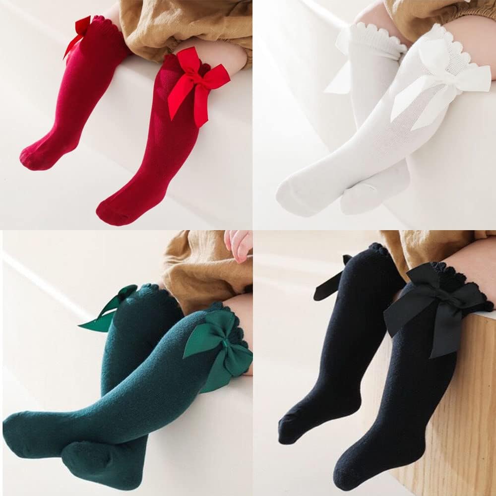 Thumbnail 5 de FedMois 6 Pairs Baby Girls Knee High Socks