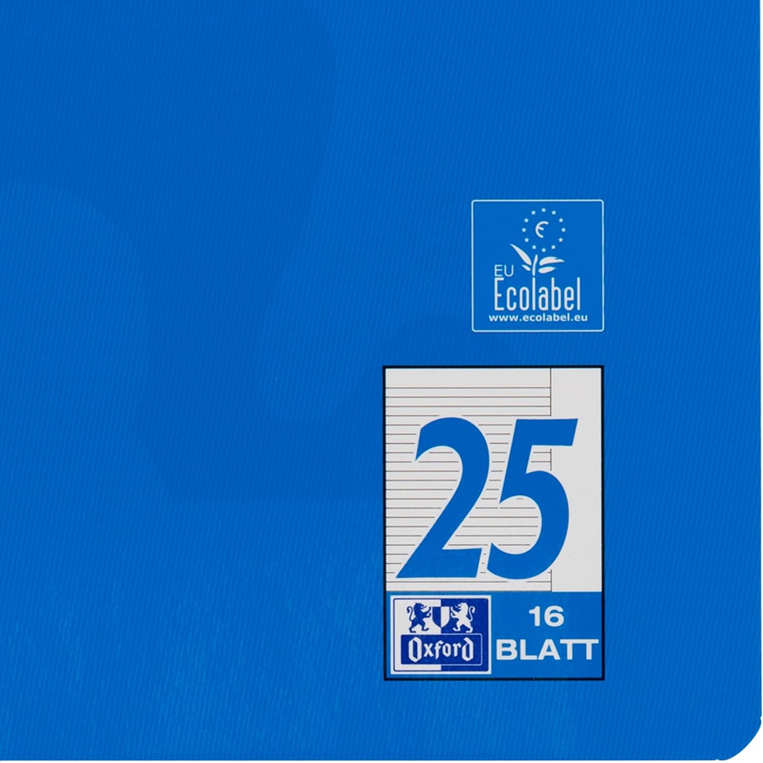 Detalle 2 de Oxford Schulheft A4, 16 Blatt, Lineatur 25 – 5er Pack