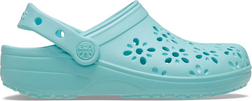 Thumbnail 4 de Crocs Classic Floral Cut Out Clog T zuecos 23/24
