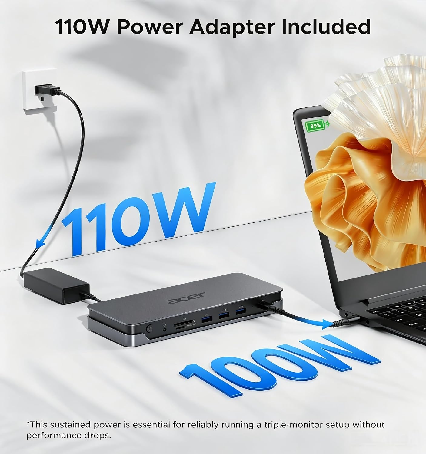 Detalle 2 de Acer Laptop Docking Station 13-in-1
