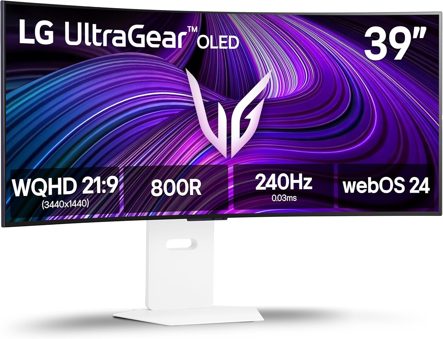Detalle de LG 39GX90SA-W 240Hz OLED Gaming Monitor