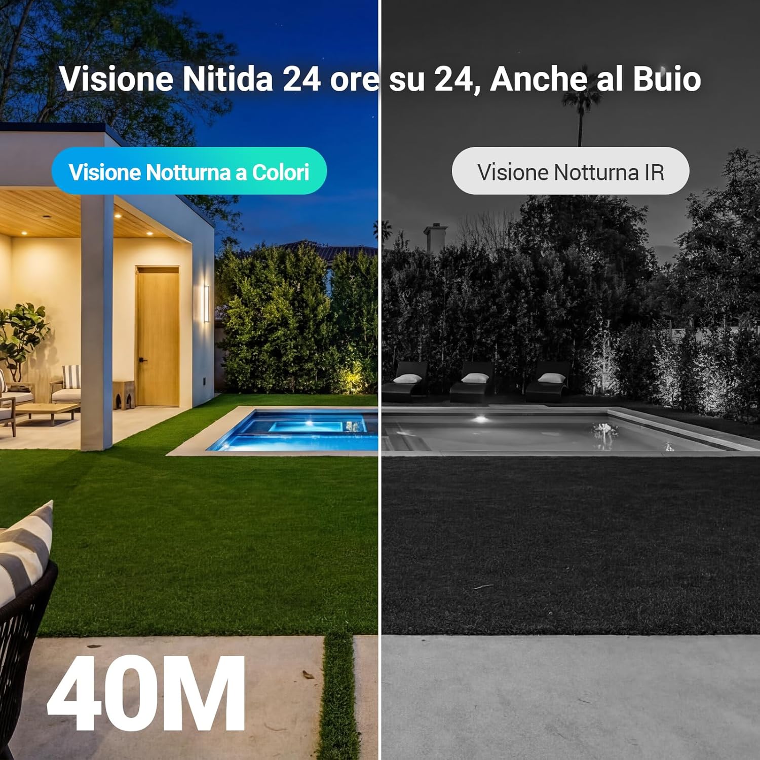 Thumbnail 5 de EZVIZ C9c Dual 3K (10MP, doppia lente 5MP+5MP) telecamera Wi‑Fi esterna con visione a colori e audio bidirezionale