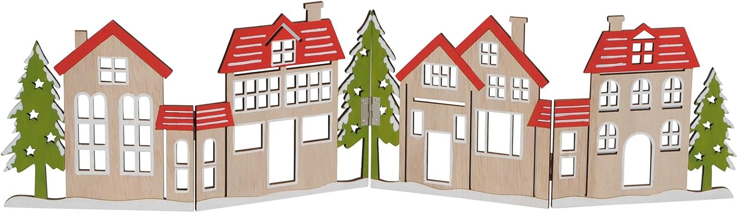 Detalle de Spetebo Ligne de maison décorative 60 x 16 cm 🎄