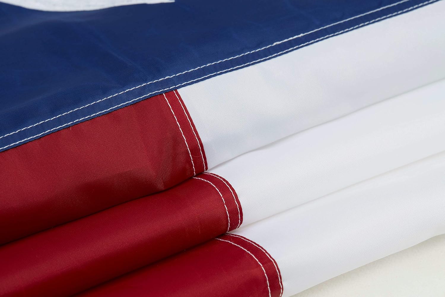 Detalle de Homissor State of Texas 3x5 ft Nylon Flag with Embroidered Star