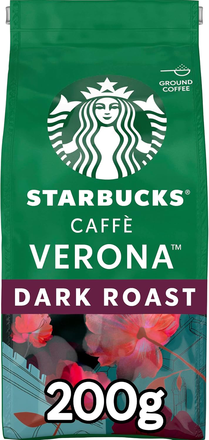 Thumbnail 2 de Starbucks Caffè Verona Café Molido Tostado Intenso 6x200g