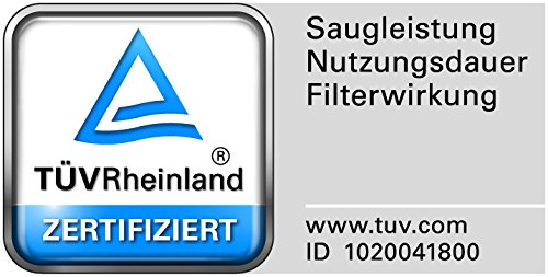 Detalle de Menalux 3101MP 12er Staubbeutel-Set mit 2 Mikro- und 2 Motorfiltern – Synthetik, für Miele