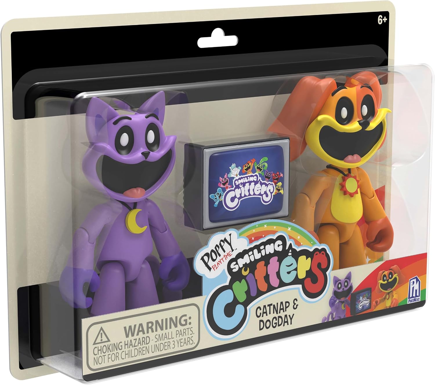 Thumbnail 2 de Poppy Playtime AF7740: set van 2 Critters-miniatuurfiguren in kunststof