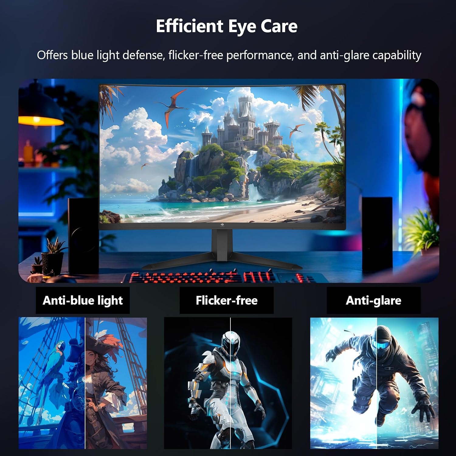 Thumbnail 5 de Z-Edge 27" Curved Gaming Monitor 300Hz