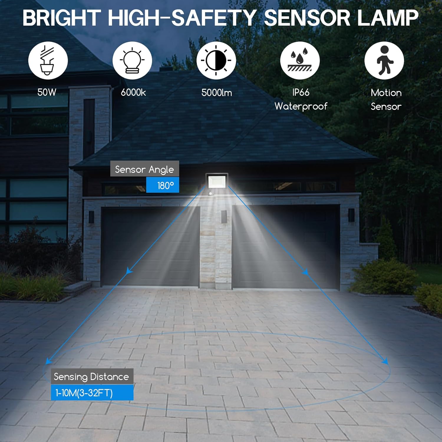 Thumbnail 5 de Jsdoin 50W Security Light 4500lm