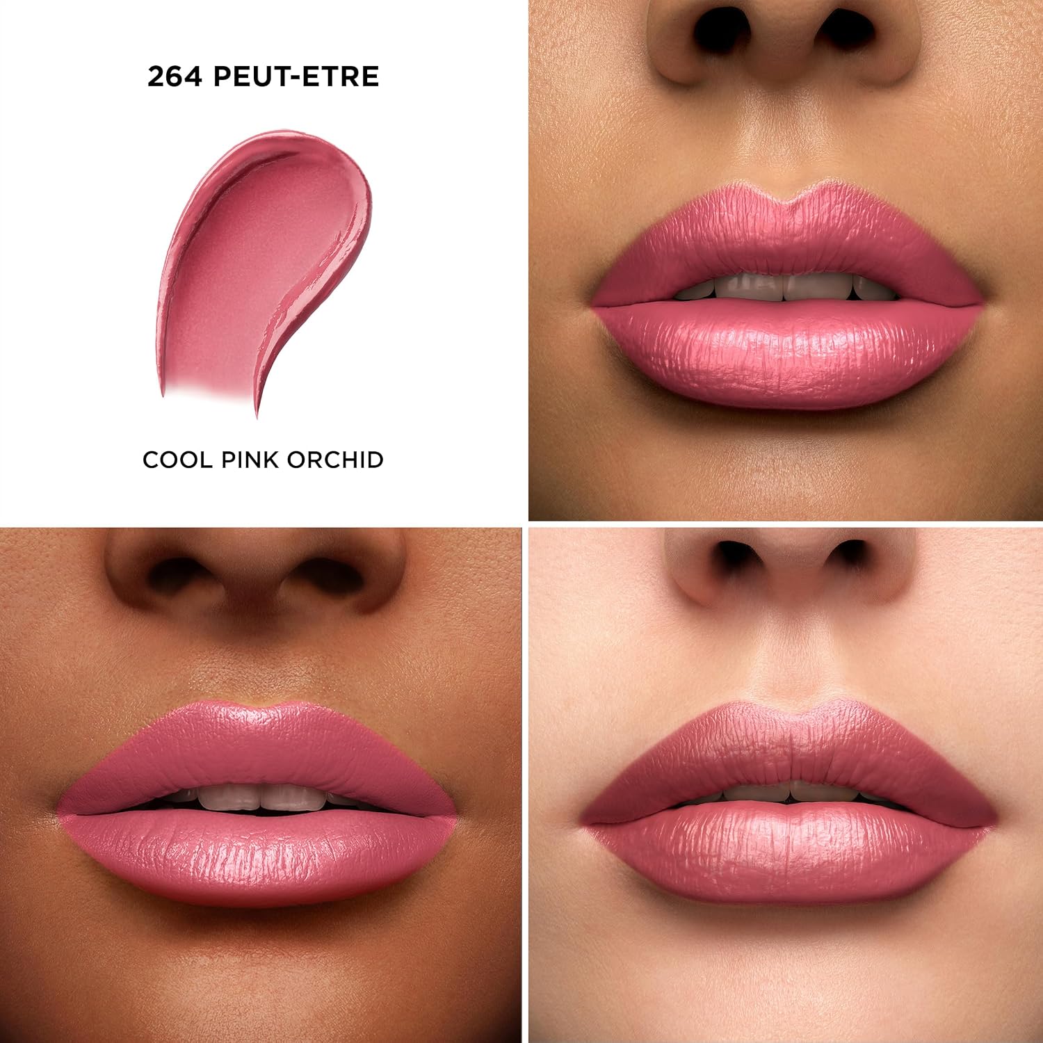 Detalle de Lancôme 3348901523820 L'Absolu Rouge Hydrating Cream Lipstick, Luminous Finish