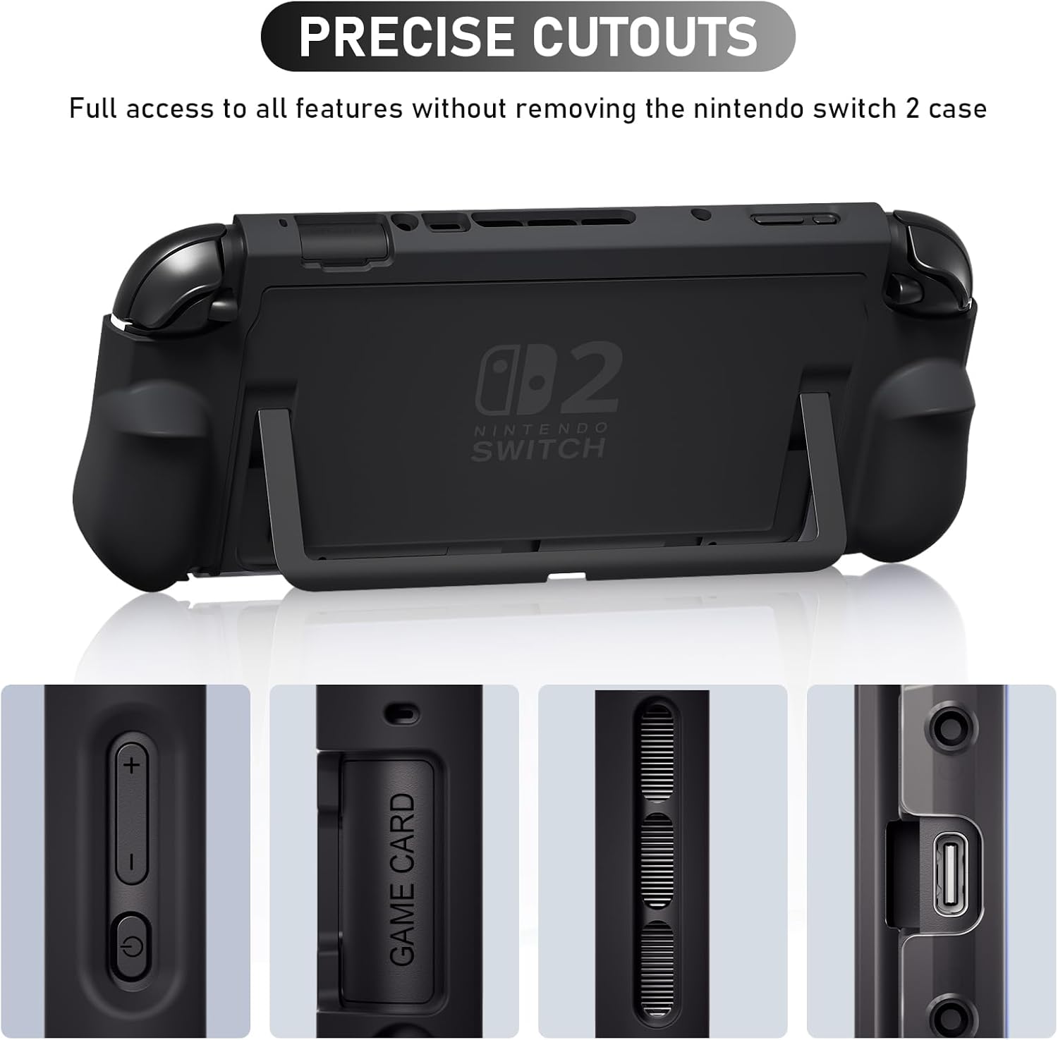 Thumbnail 4 de Funda Protectora Switch 2 2025 Negro