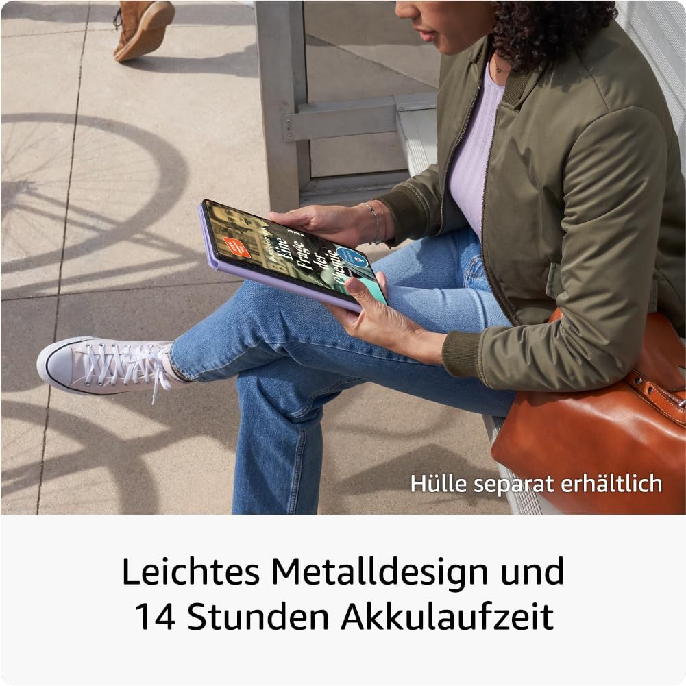 Detalle de Amazon Fire Max 11-Tablet (Neueste Generation) – Großes 11-Zoll-Display, Octa-Core, 128 GB