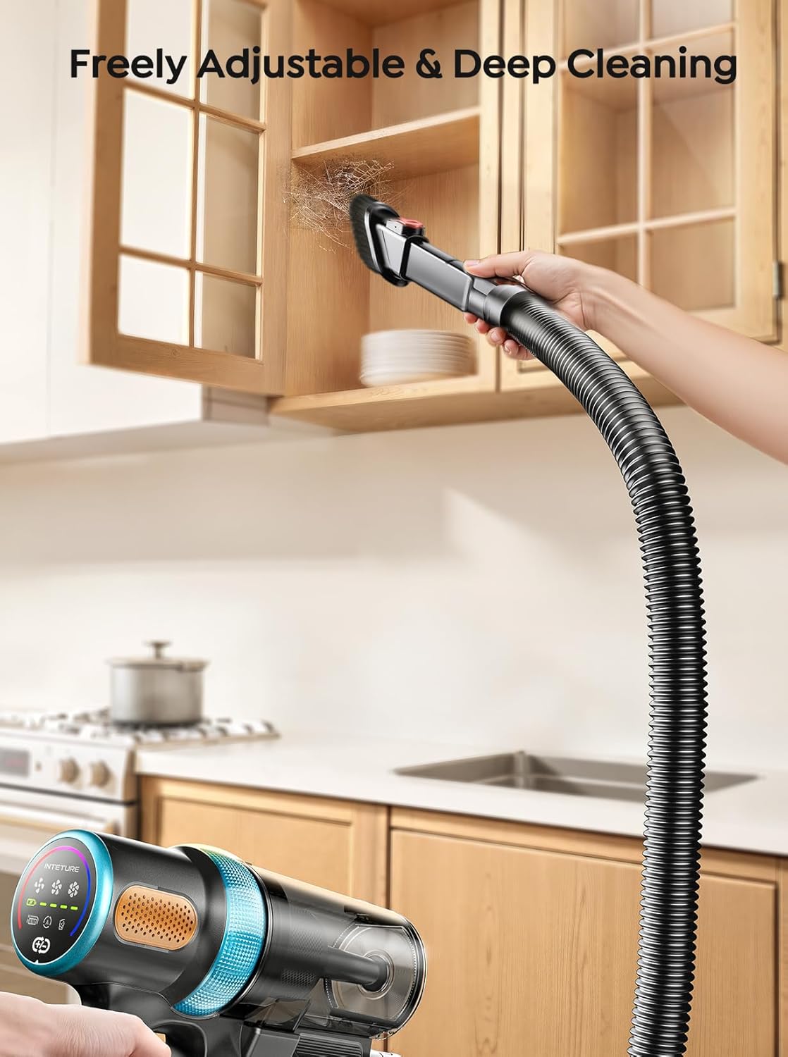 Thumbnail 2 de Cordless Vacuum Cleaner with 600W Brushless Motor and 65-Minute Runtime