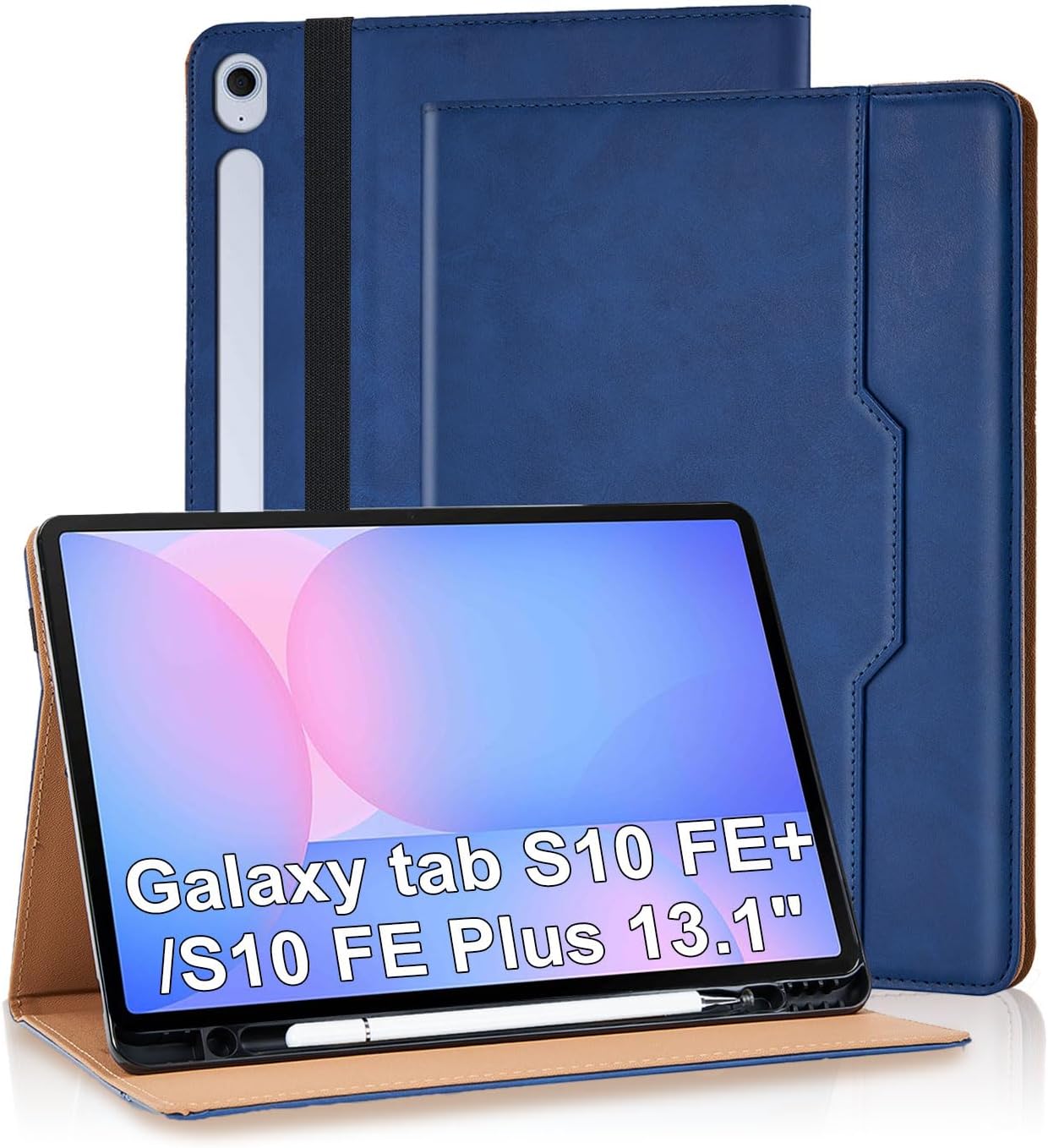 Thumbnail 6 de Vkooer Hülle für Samsung Galaxy Tab A11 Plus / A9 Plus 11 Zoll 2023 Modell (SM-X210/X216/X218) – PU-Leder Folio mit Stand und S Pen Halter