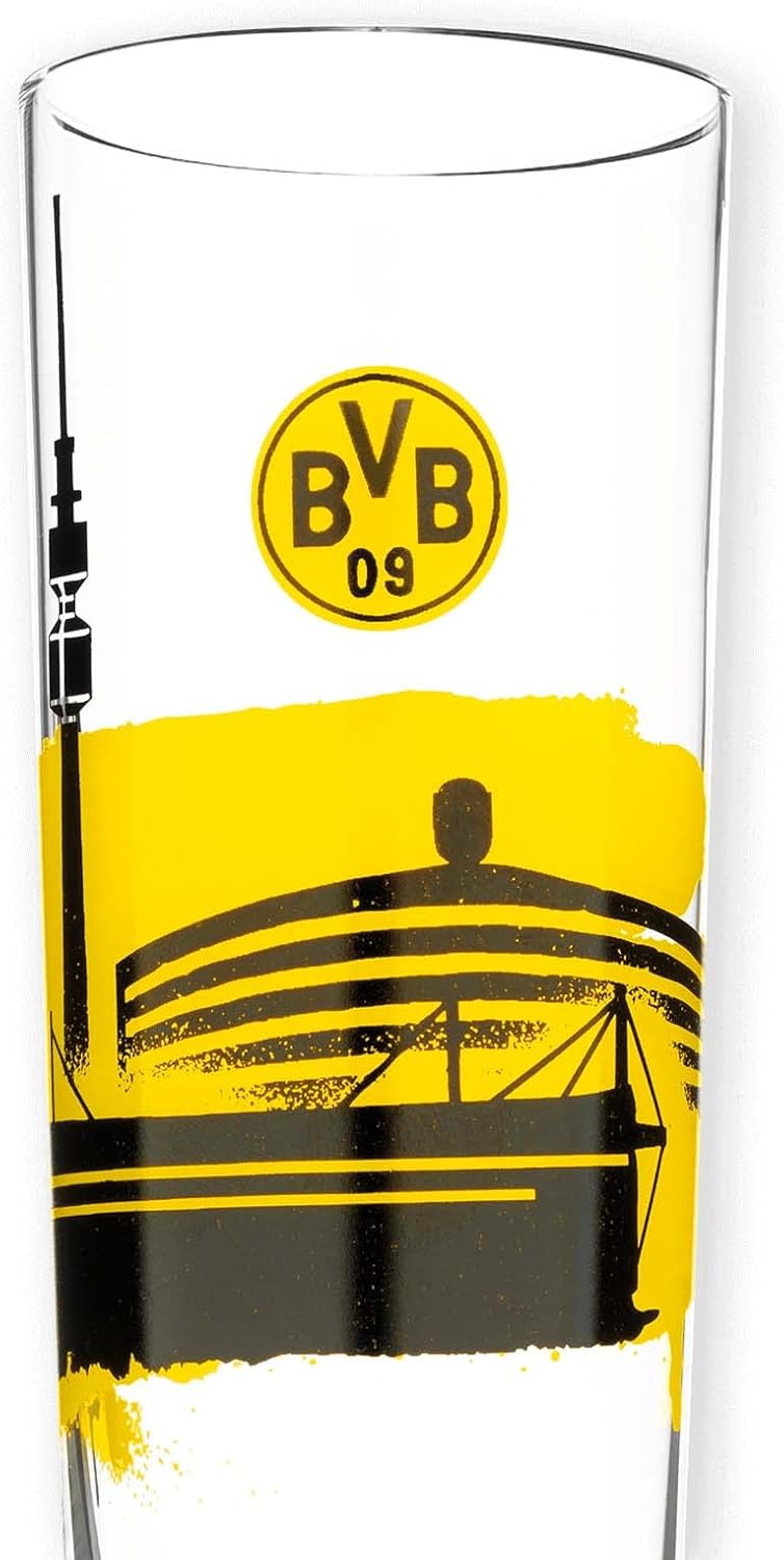 Detalle 2 de Borussia Dortmund 22440300 – szklanka kibica 300 ml z nadrukiem BVB
