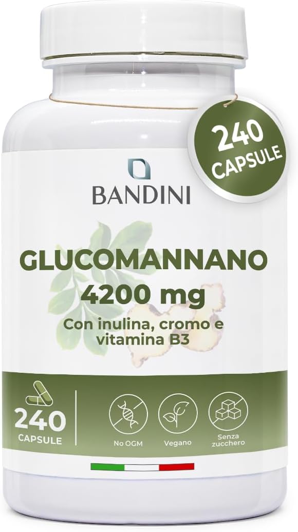 Detalle de Bandini GLUCOMANNANO FORTE 4.200 mg