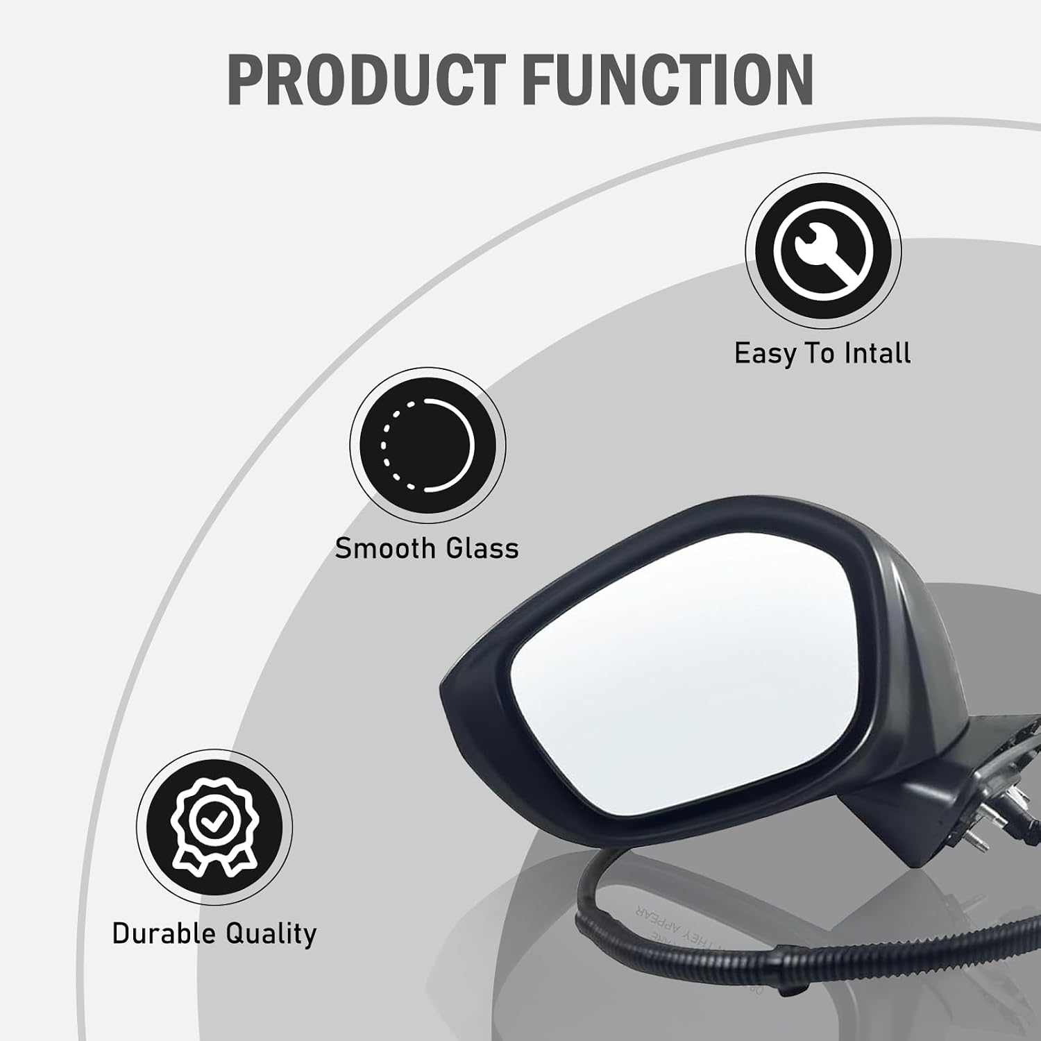 Thumbnail 6 de Replacement side mirror for Honda Civic