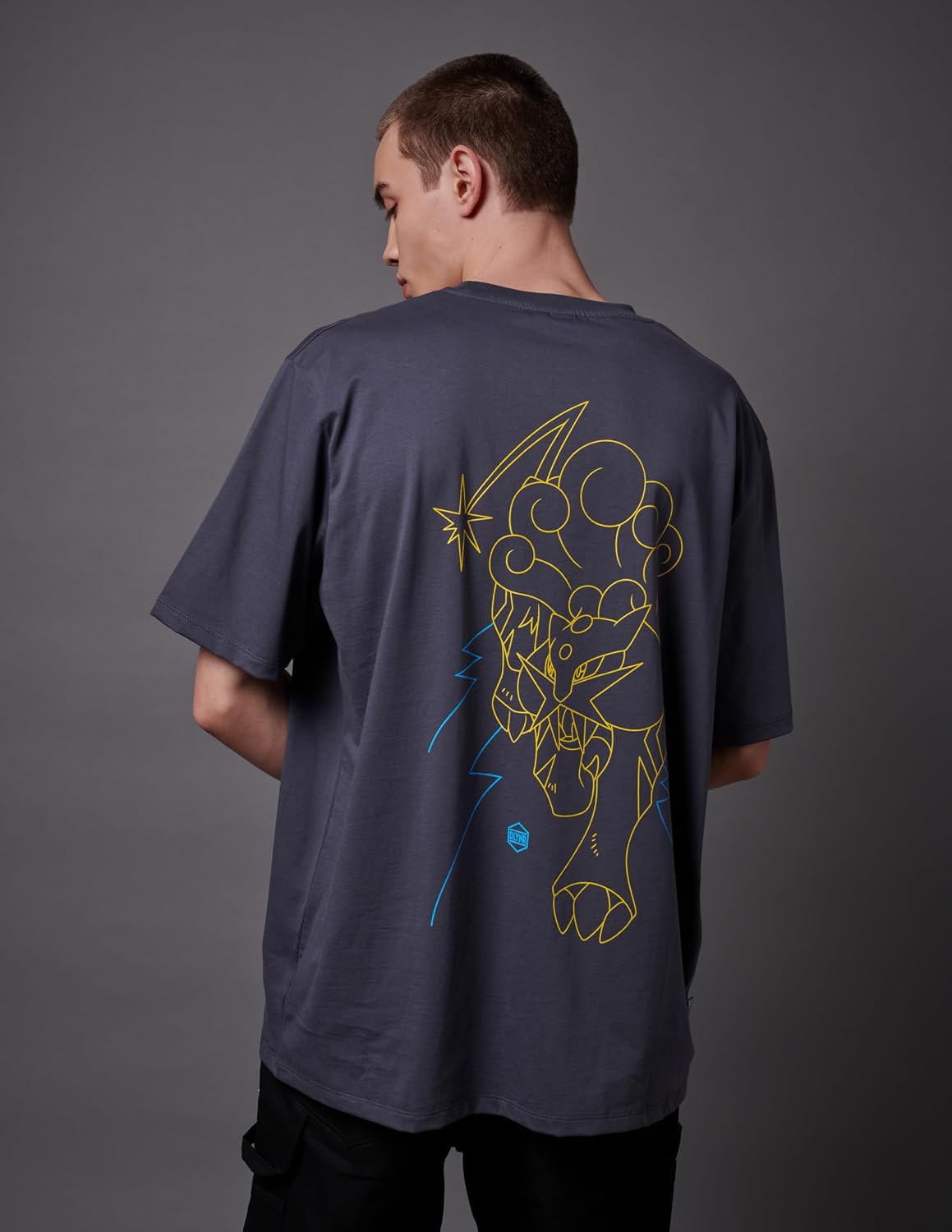 Detalle de Dolly Noire x Pokémon Maglietta Cani Leggendari Unisex – Collezione Ufficiale