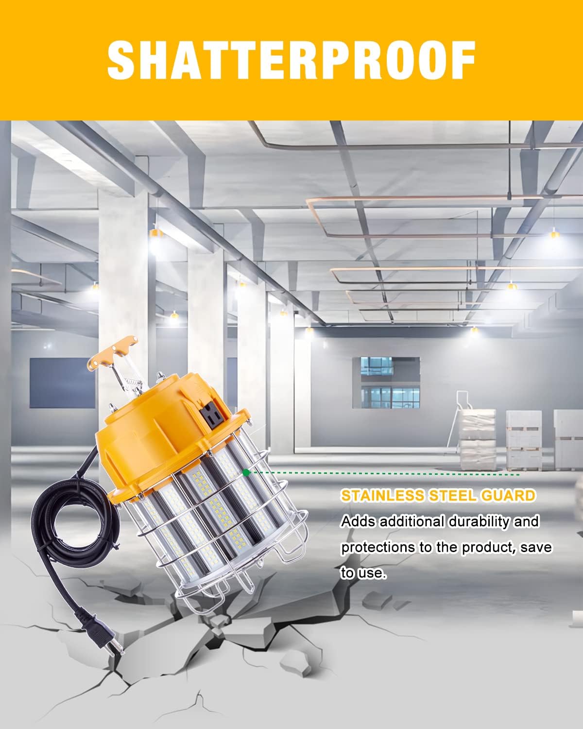 Thumbnail 6 de JC-LGL RMS-K5-II-100W LED Temporary Work Light, 12,000 Lumens, 5000K